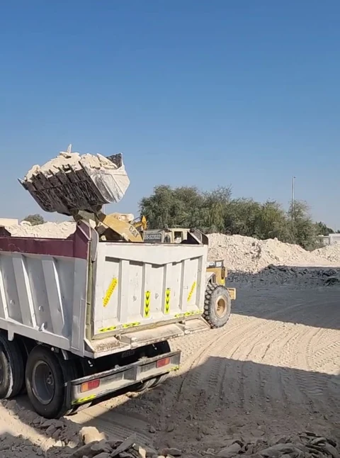 Site material handling